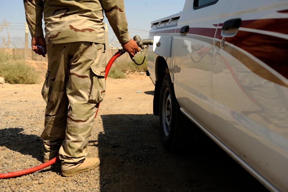 Iraqi Fuel Station