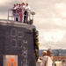 USS Hawaii arrival ceremony