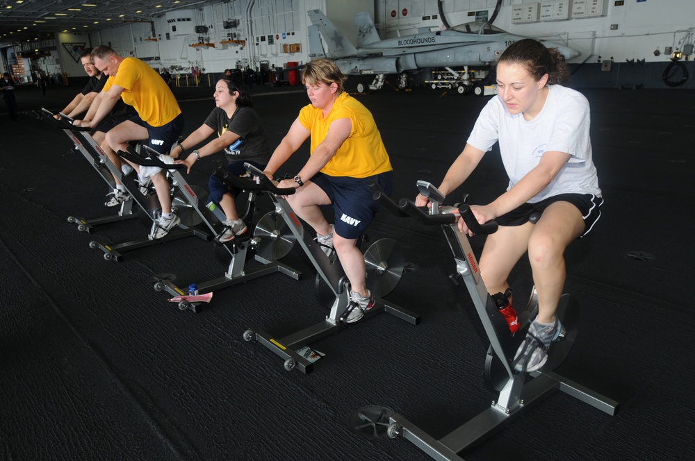 USS Carl Vinson action