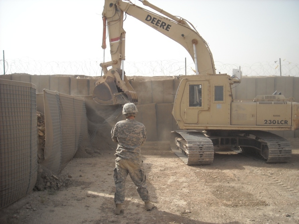 Army Engineers improve safety, roadway for Soldiers at JSS Copper