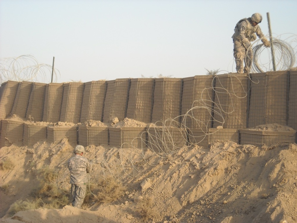 Army Engineers improve safety, roadway for Soldiers at JSS Copper