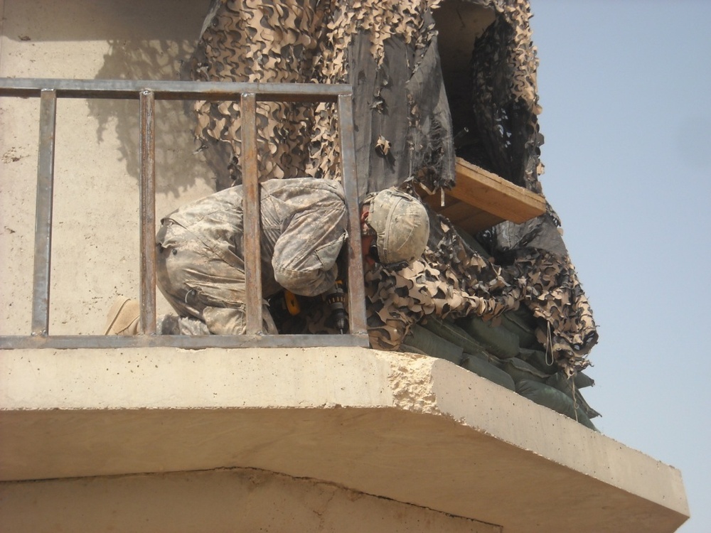 Army Engineers improve safety, roadway for Soldiers at JSS Copper
