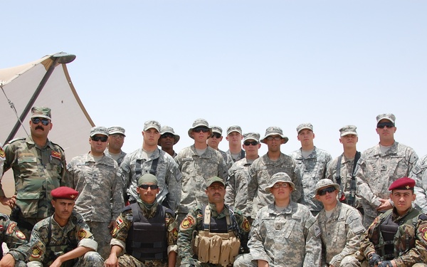 Secretary of Defense Visits U.S. Iraqi Forces
