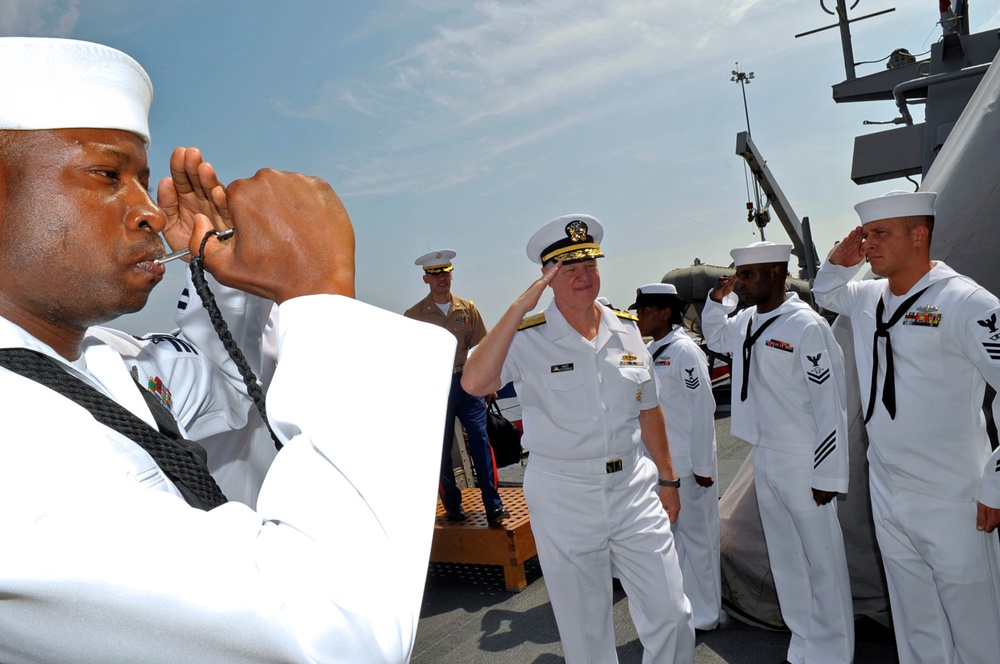 Chief of Naval Operations in Norfolk