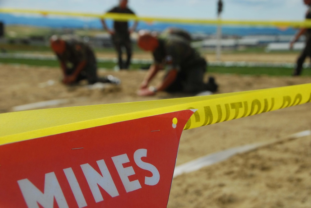 Explosive Ordnance Disposal has a blast playing games