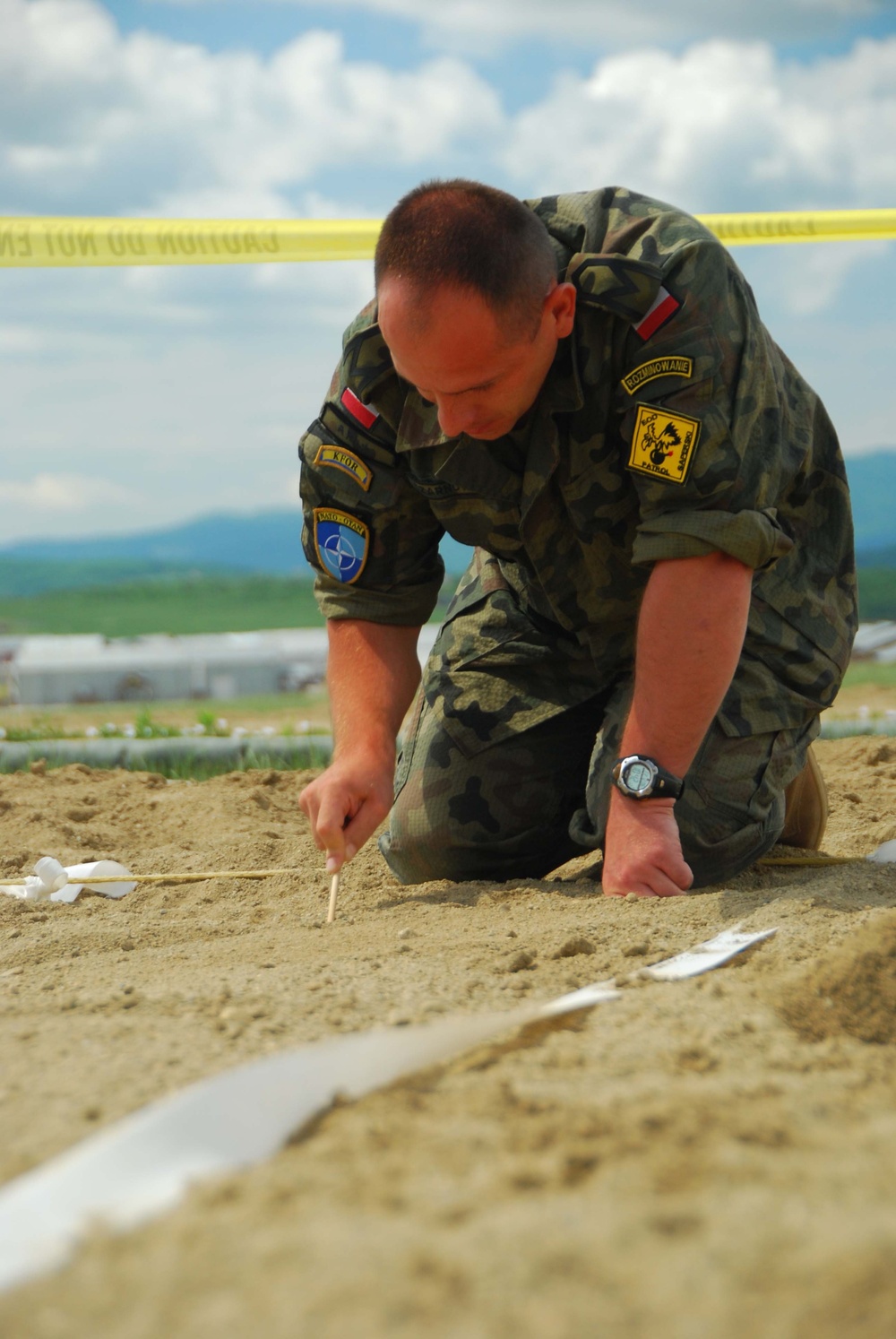 Explosive Ordnance Disposal has a blast playing games