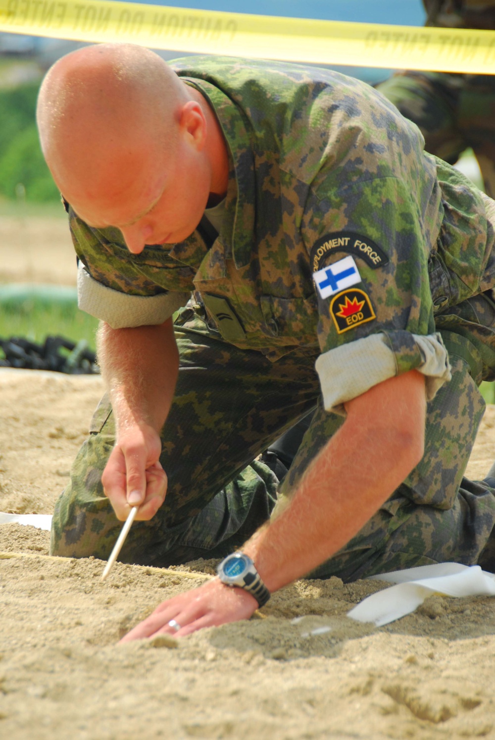 Explosive Ordnance Disposal has a blast playing games