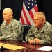 32nd Brigade Commander and Command Sergeant Major Speak With Wisconsin Media
