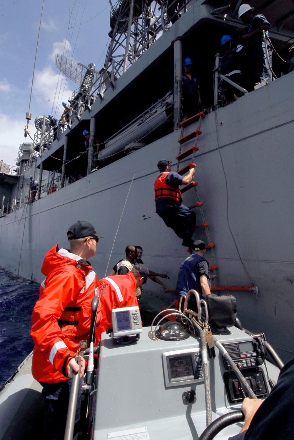 Lunch before Ship Exercise