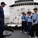 U.S. Navy League Sea Cadets Tour Coast Guard Cutter Boutwell