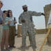 Director of Accountability Visits Sustainment Command (Expeditionary) Soldiers