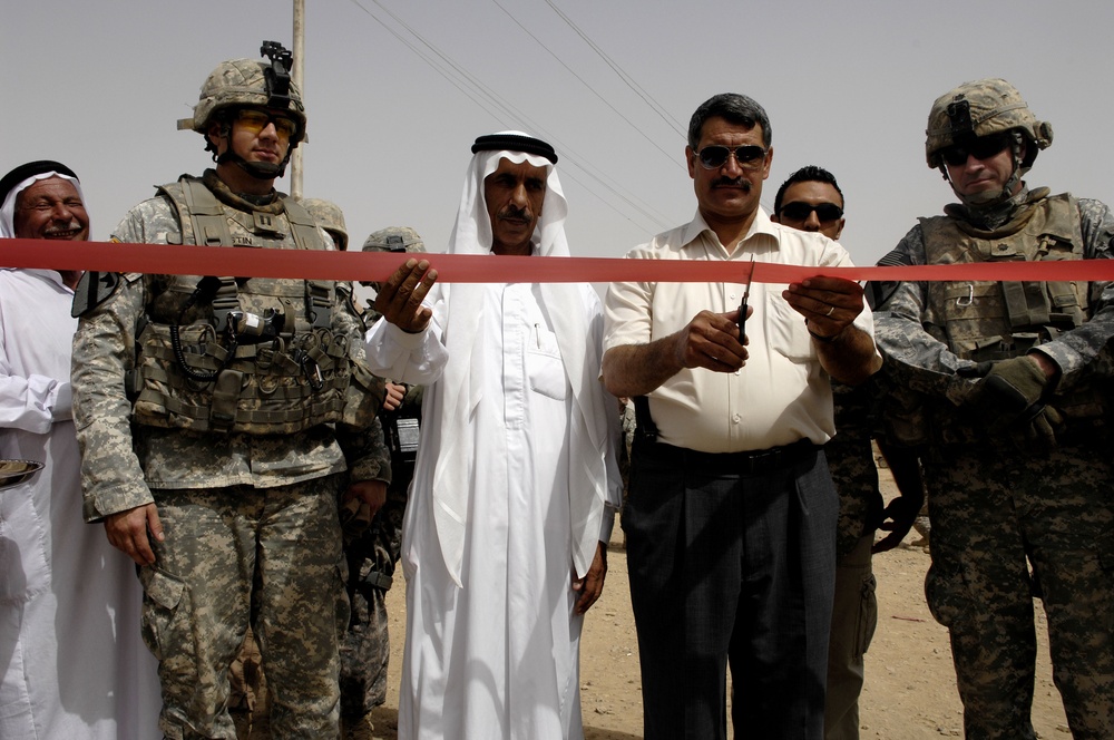 New water station opens in Qayyarah