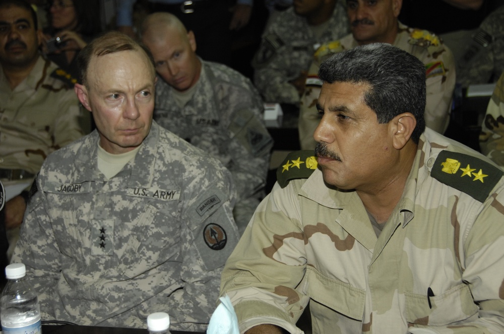 Secretary of Defense Robert M. Gates visits Camp Dhi Qar