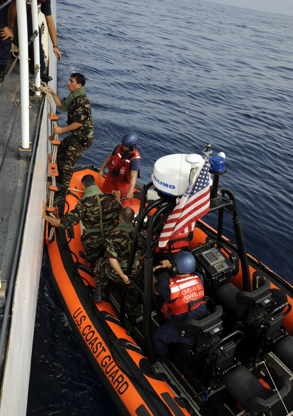 Coast Guard Conducts Joint Operations Morroccan Royal Navy