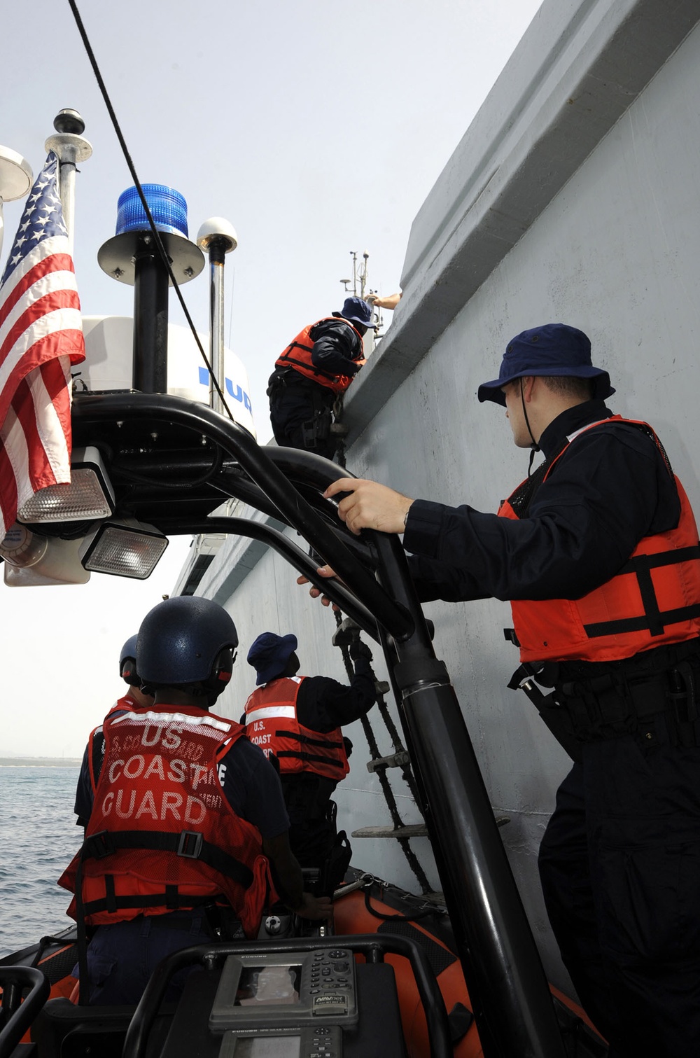 Coast Guard conducts joint operations Morroccan Royal Navy