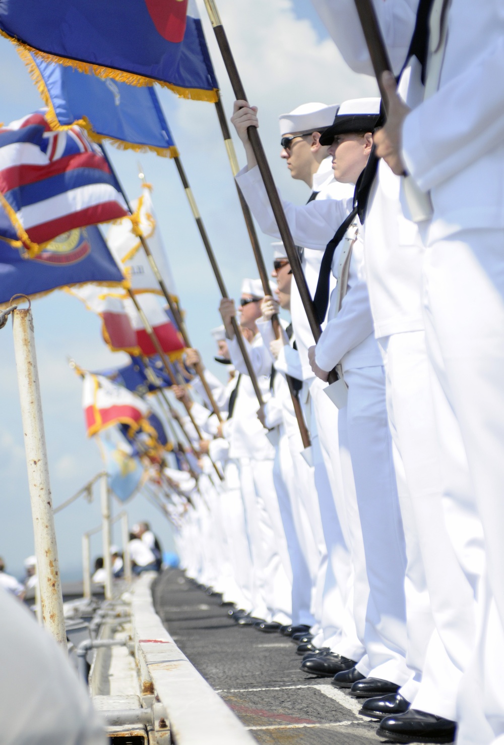 USS Dwight D. Eisenhower On Deployment