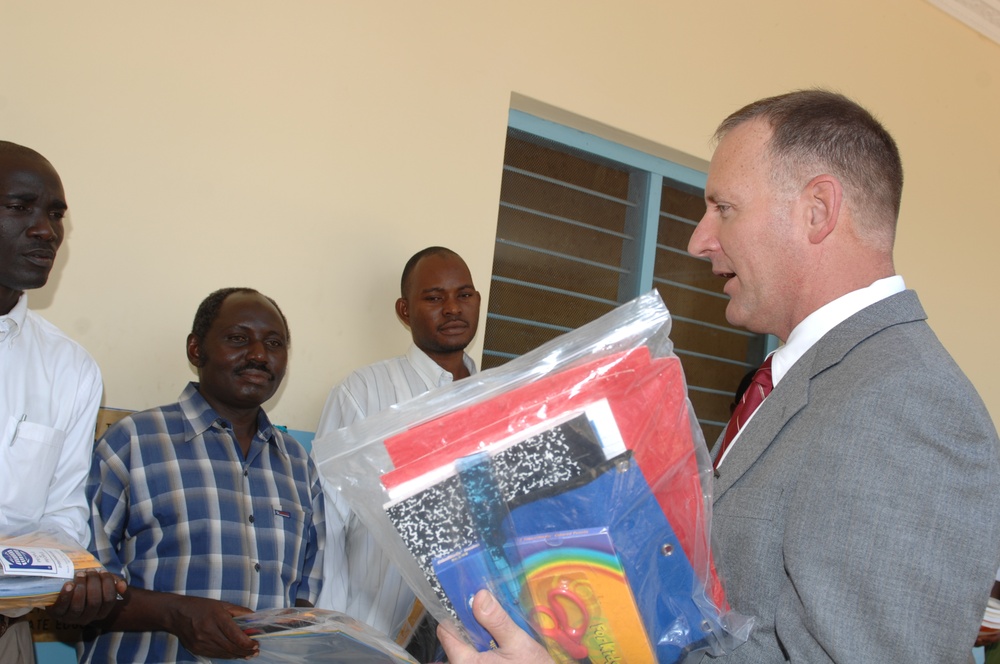 Combined Joint Task Force-Horn of Africa and U.S. Agency for International Development Dedicate Tongoni Primary School