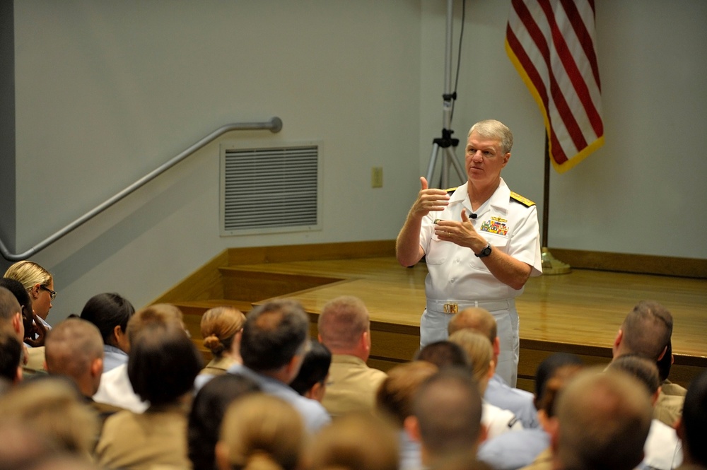 Naval Station Everett all-hands call