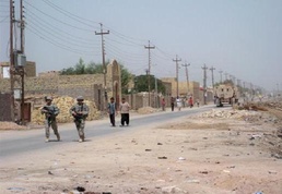 Units change gears from combat to security