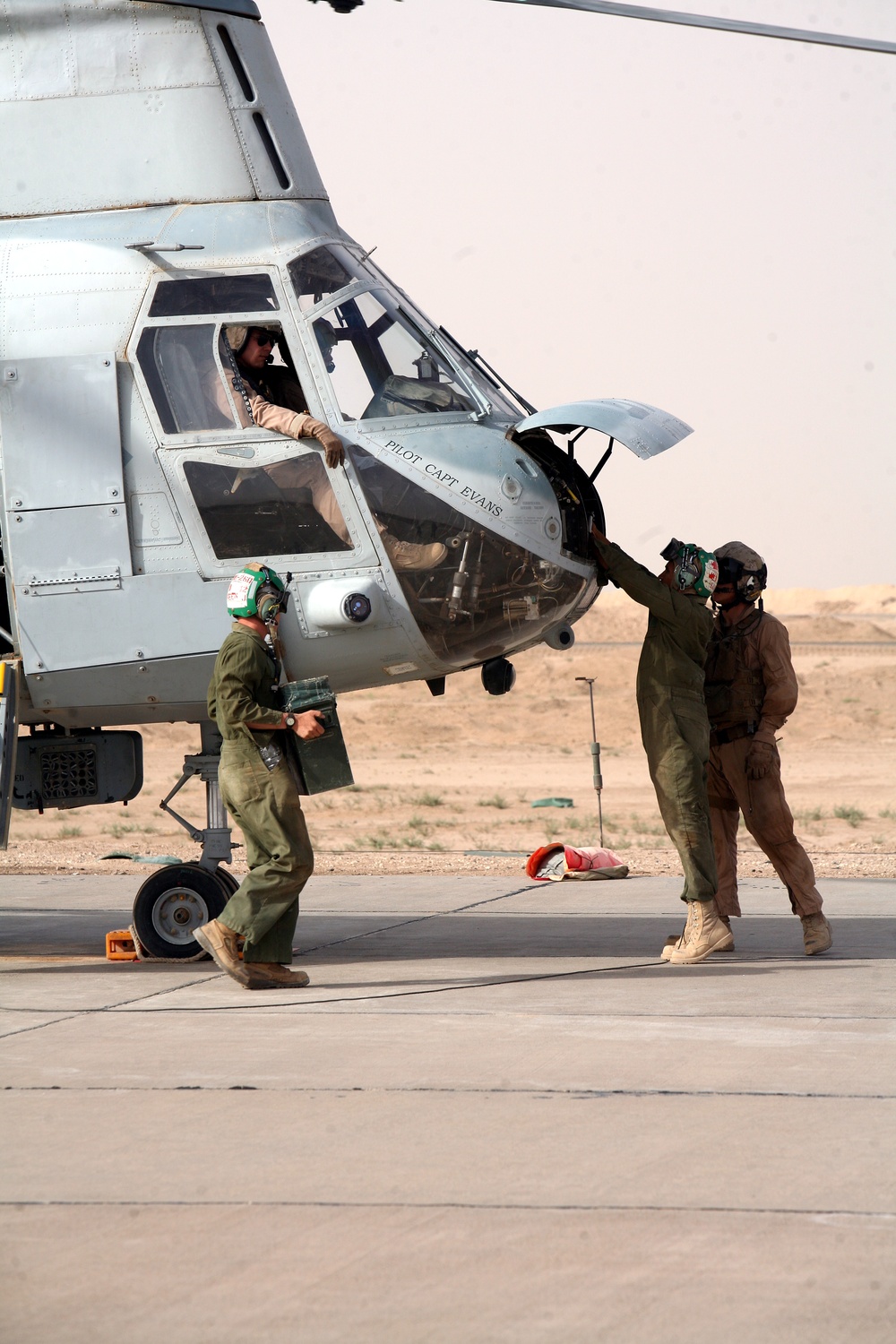 Maintenance Marines: The 'bread and butter' of Marine Medium Helicopter Squadron 268 Sahl Sinjar Detachment