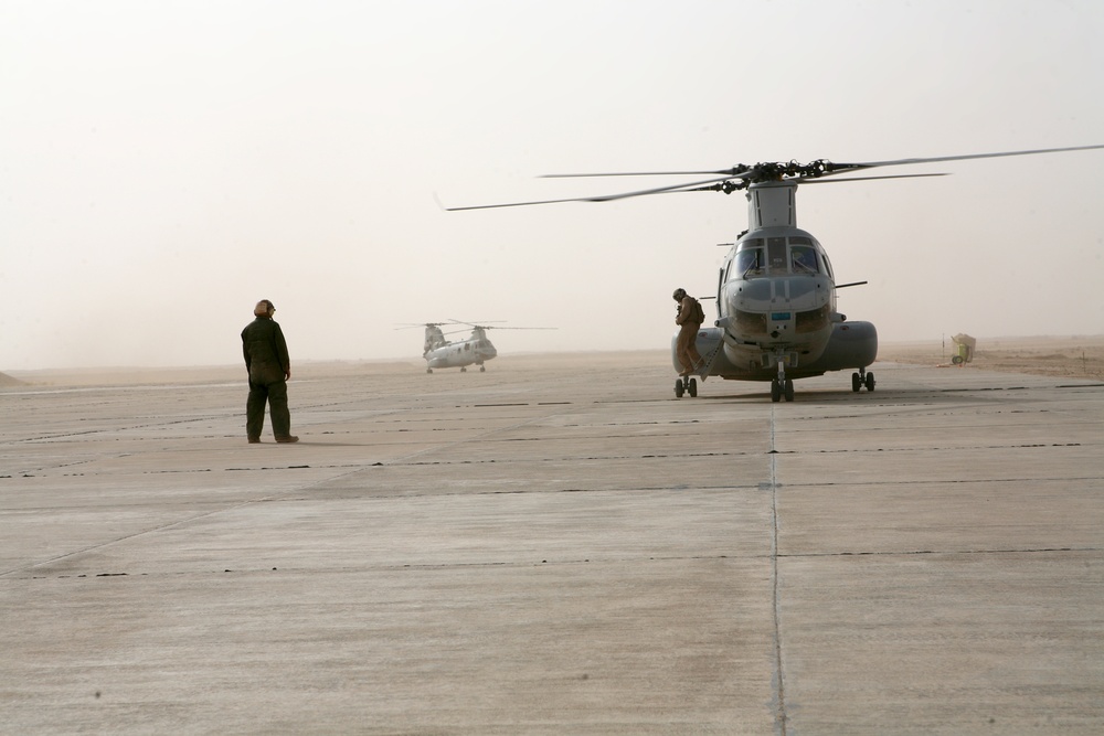 Maintenance Marines: The 'bread and butter' of Marine Medium Helicopter Squadron 268 Sahl Sinjar Detachment