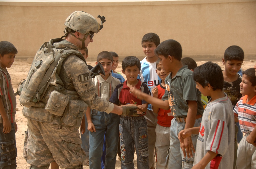 Bags and soccer balls handed out in Tarmiyah