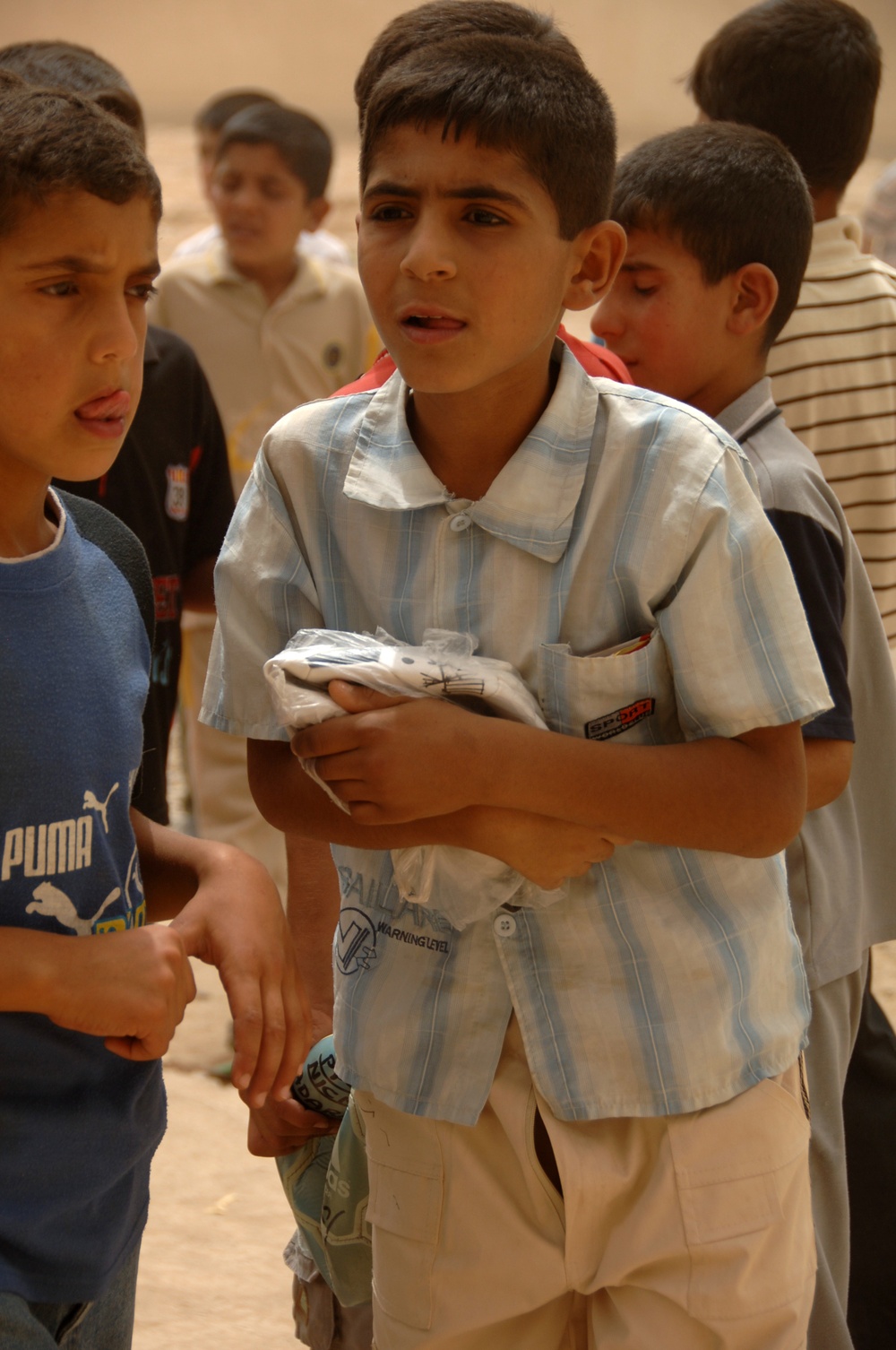 Bags and soccer balls handed out in Tarmiyah