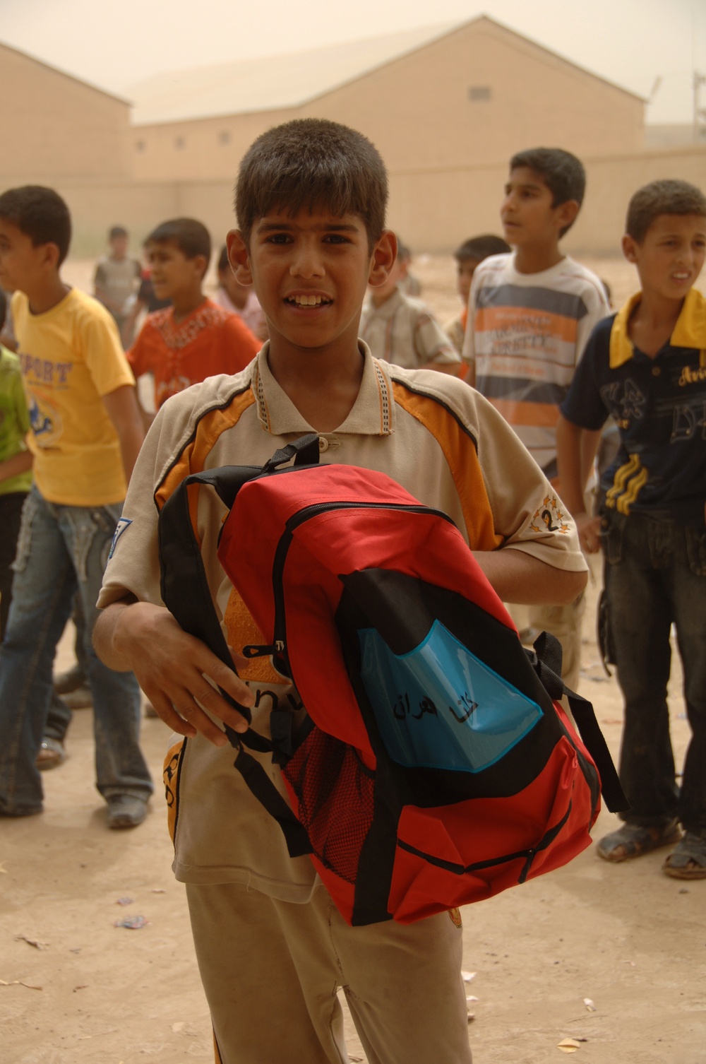 Bags and soccer balls handed out in Tarmiyah