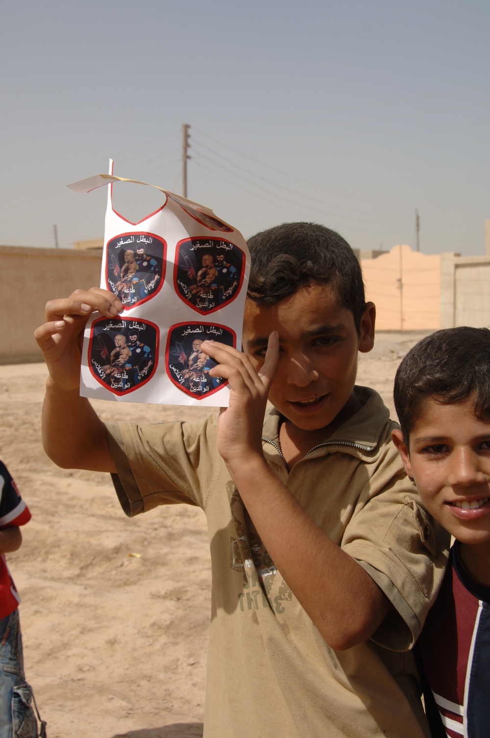 Bags and soccer balls handed out in Tarmiyah