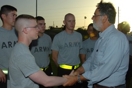 9/11 victim says thank you to service members
