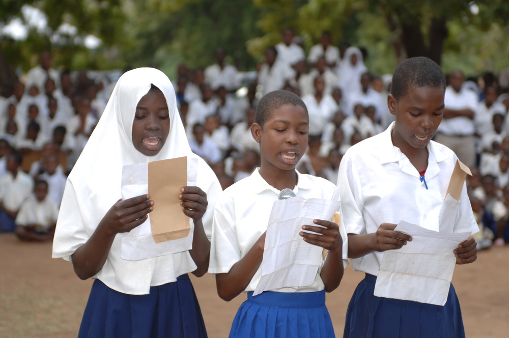 CJTF-HOA  and U.S. Agency for International Development Dedicate Tongoni Primary School