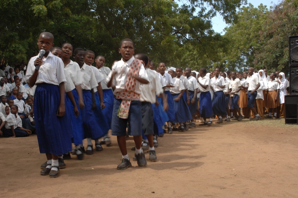 CJTF-HOA  and U.S. Agency for International Development Dedicate Tongoni Primary School