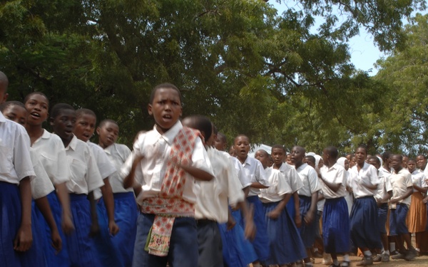 CJTF-HOA  and U.S. Agency for International Development Dedicate Tongoni Primary School