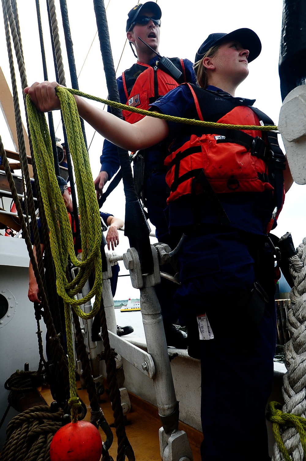 DVIDS Images Seamanship Training Aboard Coast Guard Cutter Barque