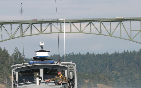 Reserve unit Maritime Expeditionary Security Squadron 9 Conducts Mobilization Training