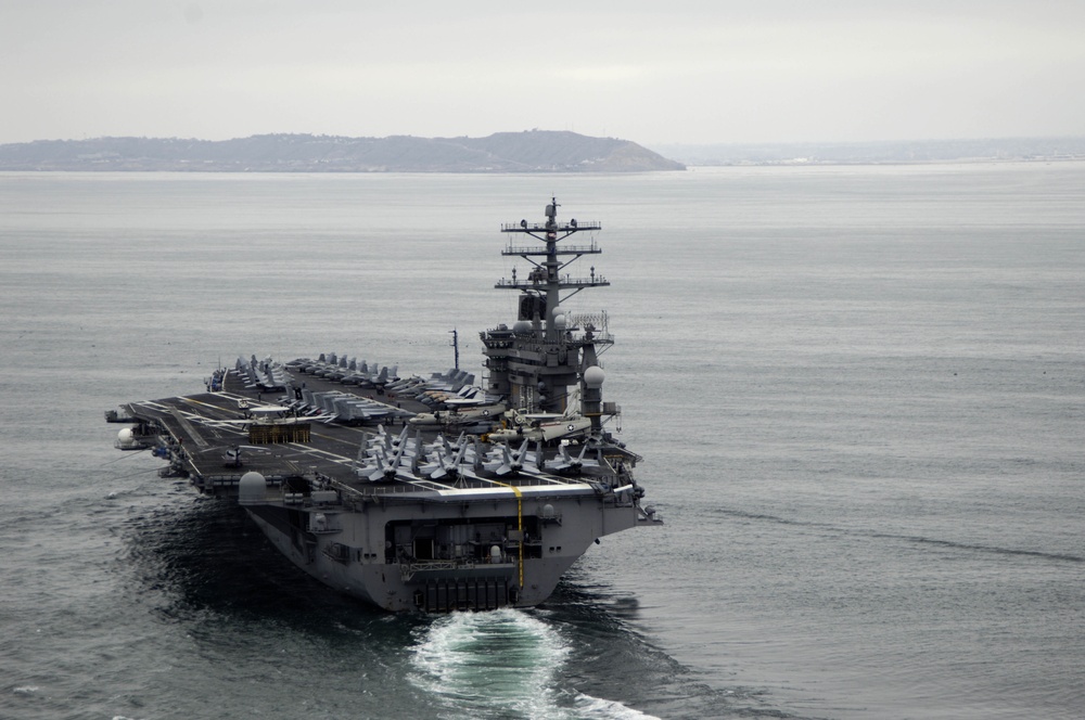 USS Nimitz prepares for deployment