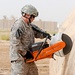 Aircraft recovery team trains on chop saw