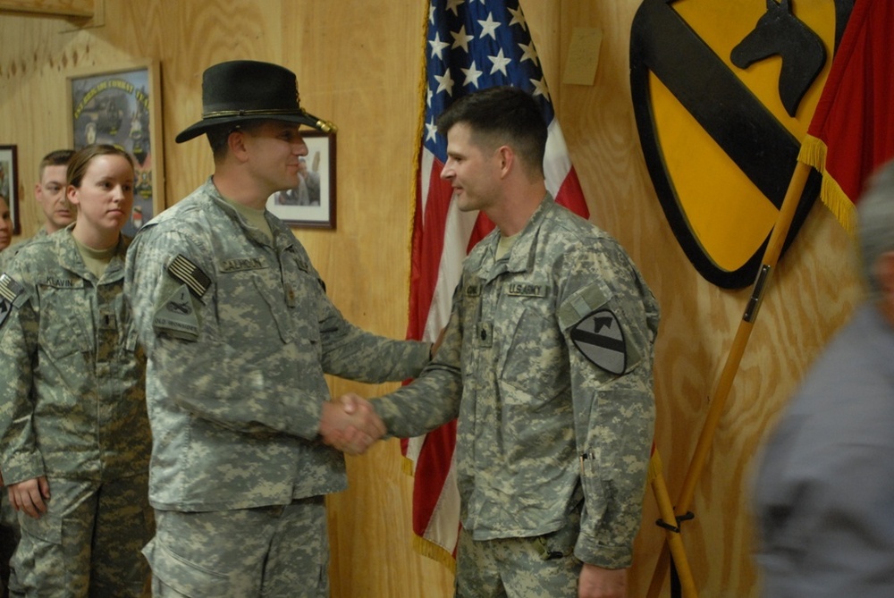 Ironhorse officer promoted