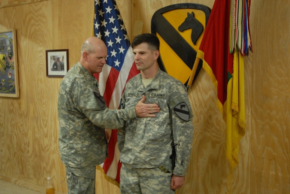 Ironhorse officer promoted