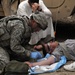 Medical Soldiers open, operate trauma lane