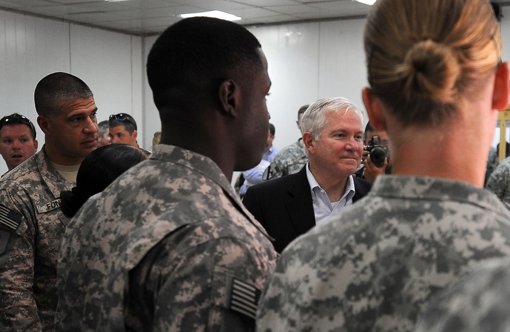 Secretary of Defense visits Pathfinders