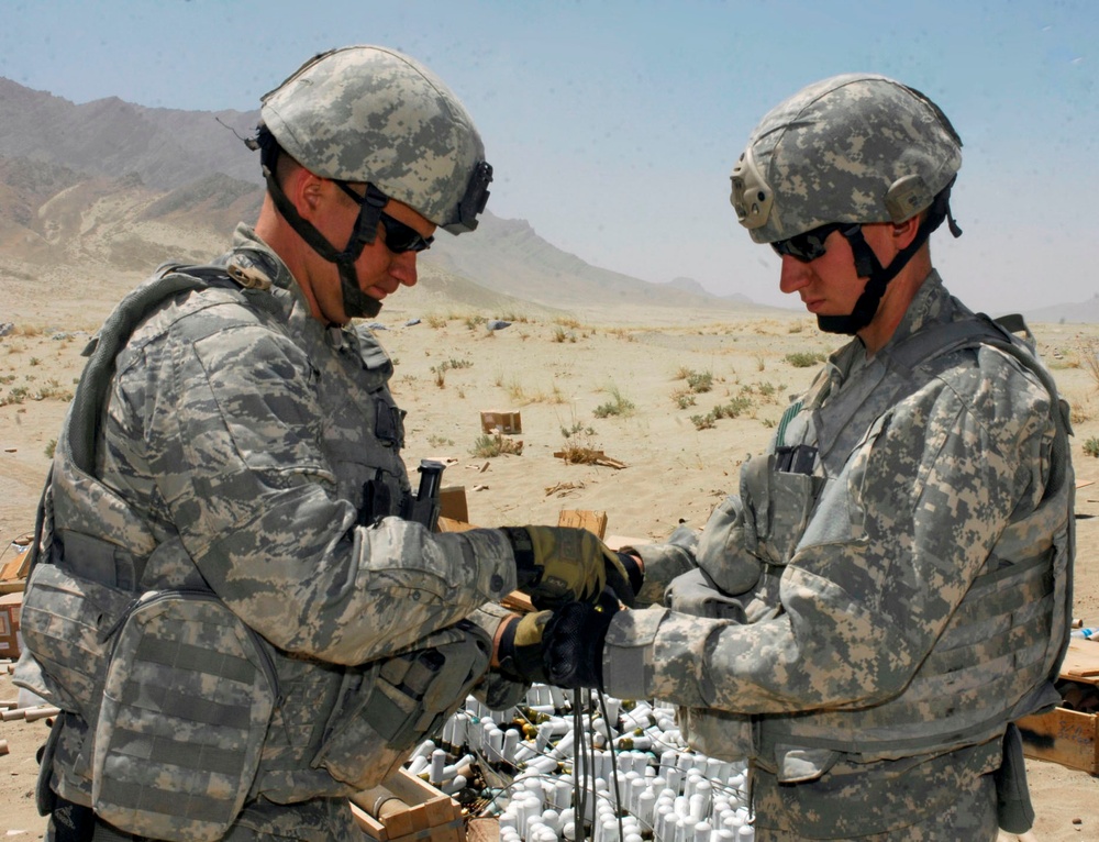 Bagram Air Field Explosive Ordnance Disposal