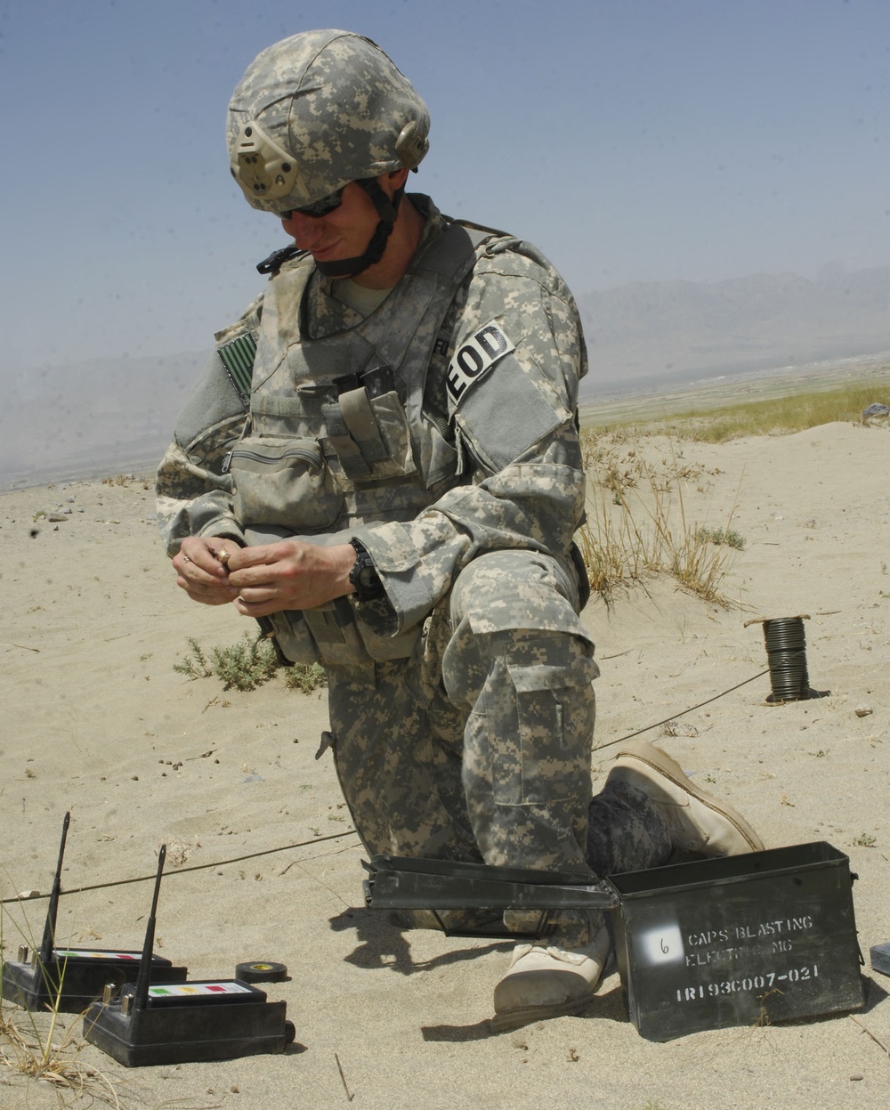 Bagram Air Field Explosive Ordnance Disposal
