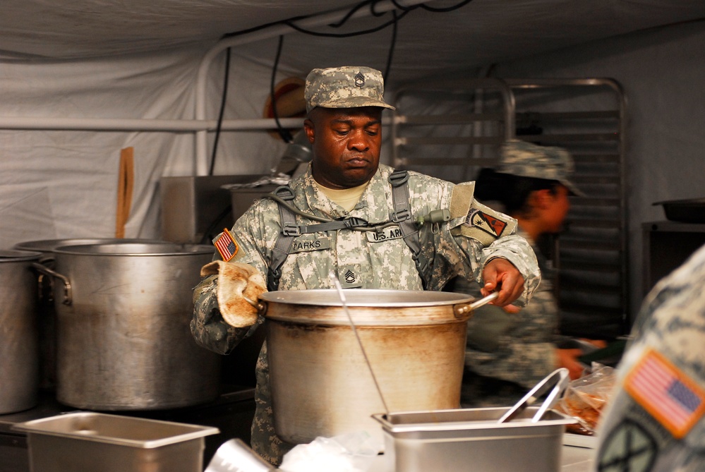 82nd Sustainment Brigade Field Kitchen Cooks Up Excellence