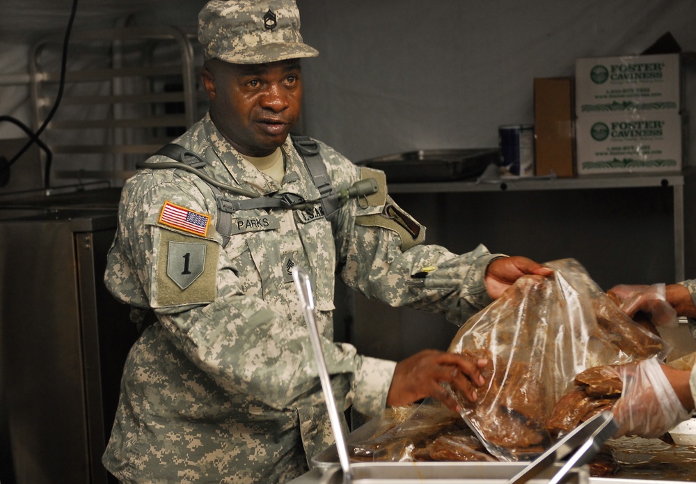 82nd Sustainment Brigade Field Kitchen Cooks Up Excellence