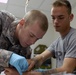 Black Knight medics treat Soldiers