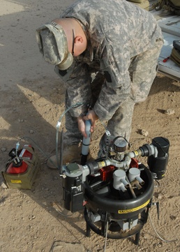 Stryker brigade's Gas Micro Air Vehicle pilots bring 'hover and stare' capability to battlefield