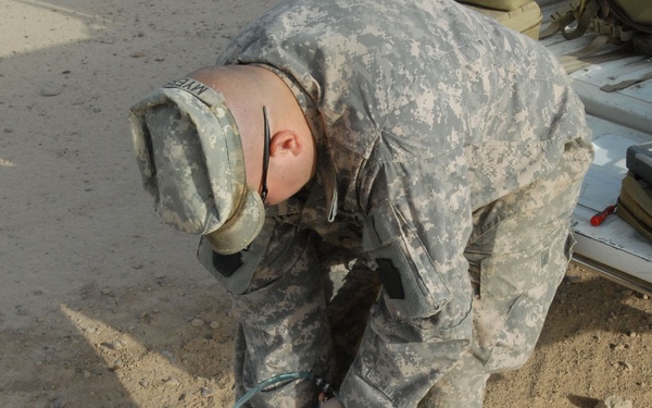 Stryker brigade's Gas Micro Air Vehicle pilots bring 'hover and stare' capability to battlefield