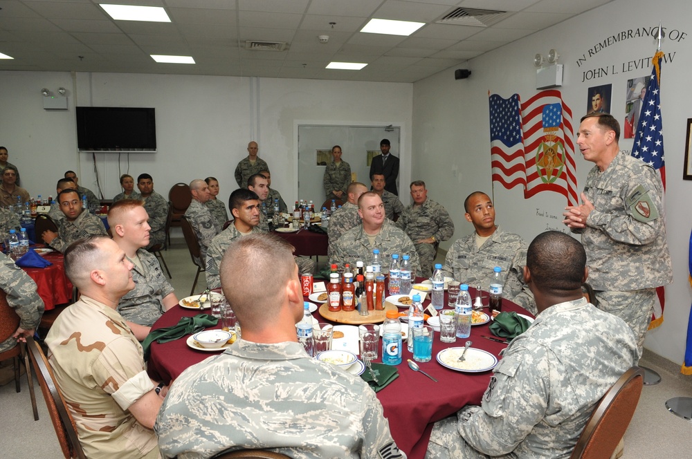Petraeus Visit