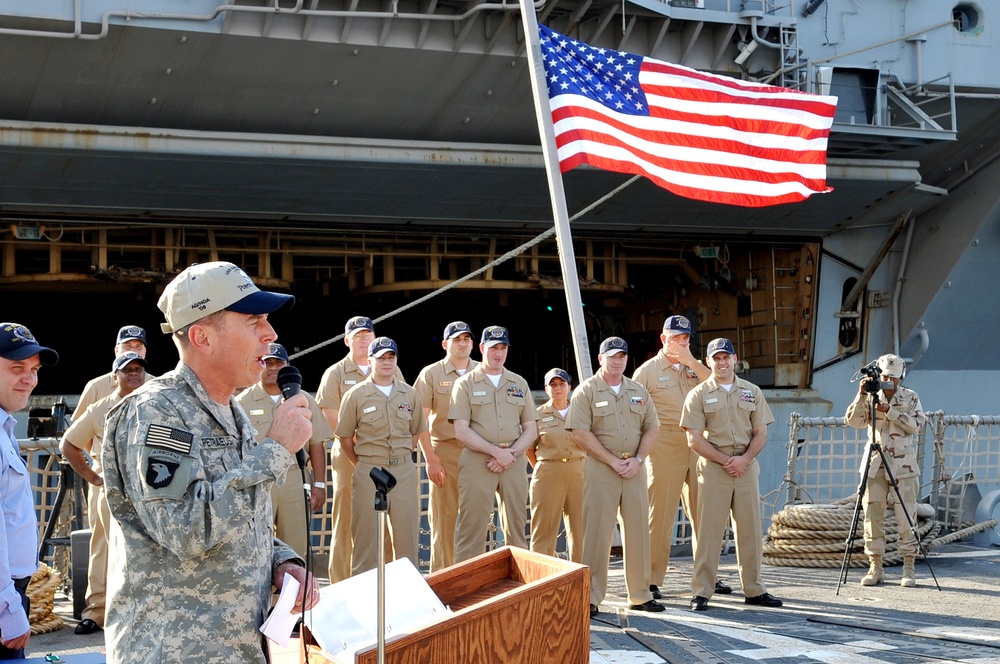 Petraeus Visit